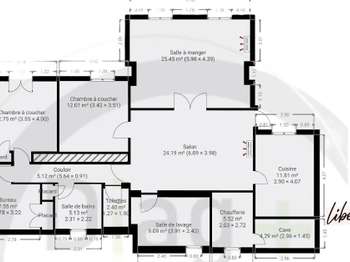 Vente maison 7 pièces