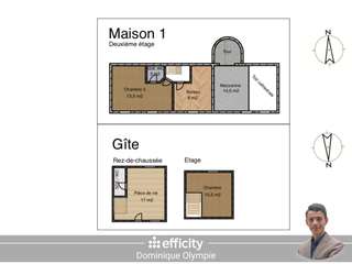 Vente maison 13 pièces
