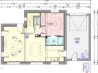 Vente maison 6 pièces
