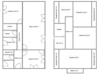 Vente maison 6 pièces