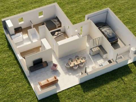 Vente maison 4 pièces
