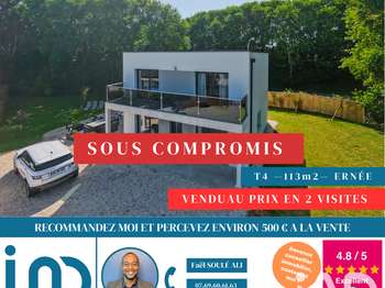Vente Maison 4 piècesErnée