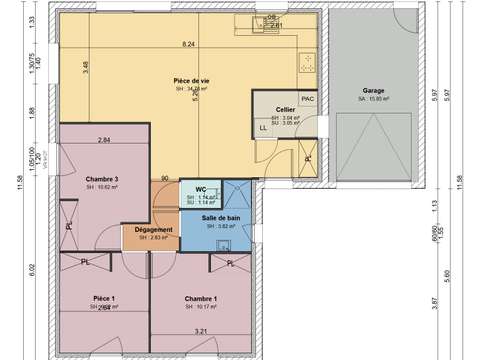 Vente maison 3 pièces Erquy 22