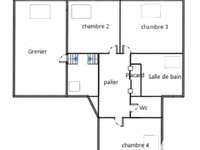Vente maison 6 pièces