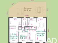 Vente maison 5 pièces