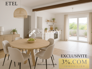 Vente Maison 3 chambresÉtel