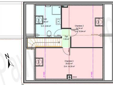 Vente maison 4 pièces