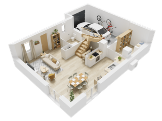 Vente maison 4 pièces