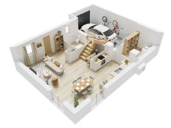 Vente maison 4 pièces