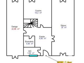 Vente maison 6 pièces