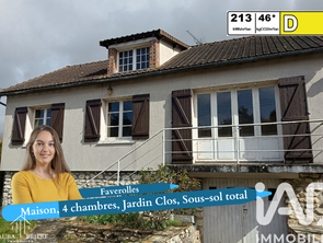 Vente Maison 4 chambresFaverolles