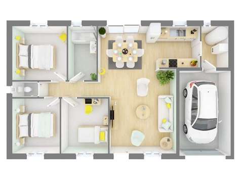 Vente maison 5 pièces