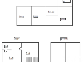 Vente maison 4 pièces