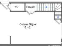 Vente maison 3 pièces