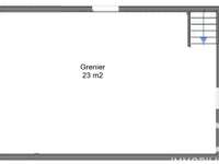 Vente maison 3 pièces