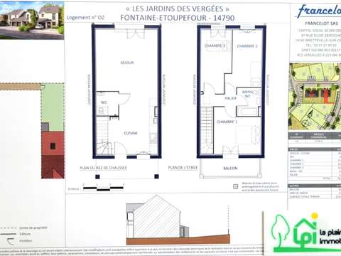 Vente maison 4 pièces