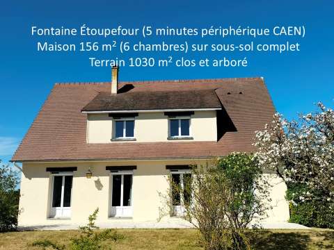 Vente maison 7 pièces Fontaine-Étoupefour 14