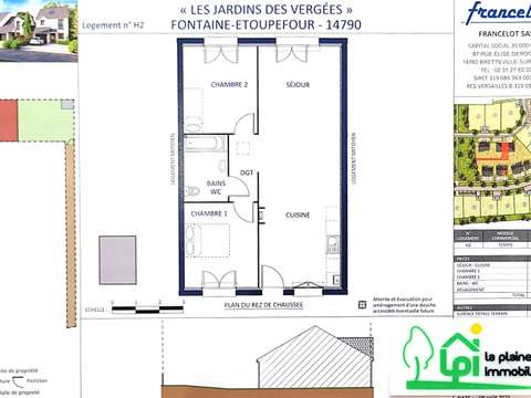 Vente maison 3 pièces