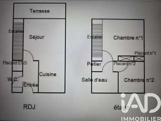 Vente maison 3 pièces Vente maison 3 pièces
