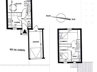 Vente maison 3 pièces