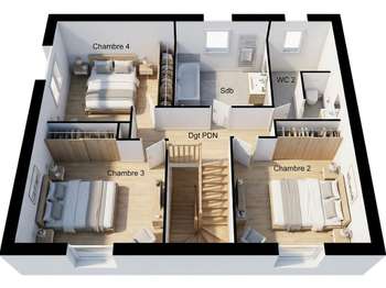 Vente Maison 4 chambresGarlan