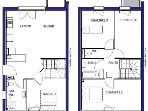 Vente maison 5 pièces Vente maison 5 pièces