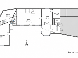 Vente maison 6 pièces Vente maison 6 pièces