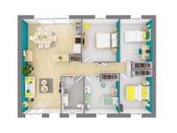 Vente maison 4 pièces Vente maison 4 pièces