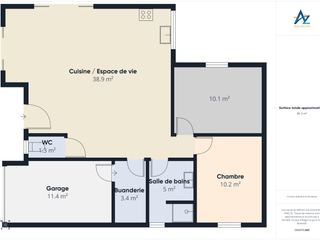 Vente maison 3 pièces Vente maison 3 pièces