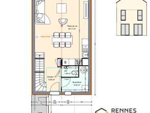 Vente Maison 3 chambresGosné