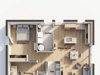 Vente maison 2 pièces Gouesnach 29
