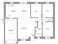Vente maison 4 pièces