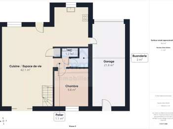 Vente maison 6 pièces