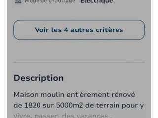 Vente maison 4 pièces Vente maison 4 pièces
