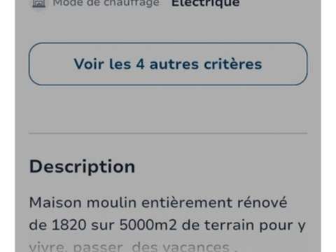 Vente maison 4 pièces Vente maison 4 pièces