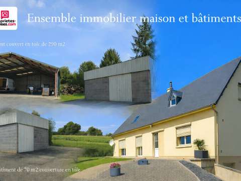 Vente maison 5 pièces Grandparigny 50