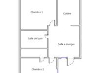 Vente maison 3 pièces