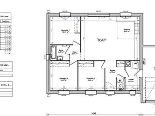 Vente maison 4 pièces