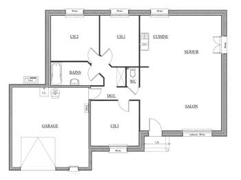 Vente maison 4 pièces Vente maison 4 pièces