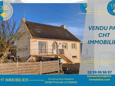 Vente maison 6 pièces Guer 56