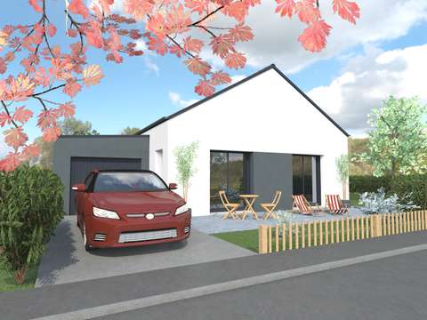 Vente maison 4 pièces Guer 56