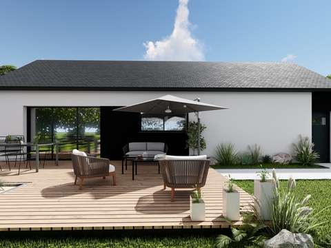 Vente maison 4 pièces Guerlédan 22