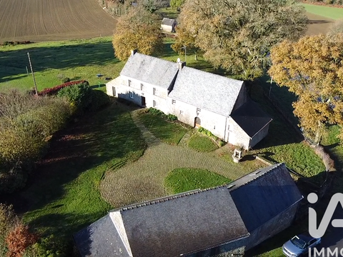 Vente maison 6 pièces Guern 56