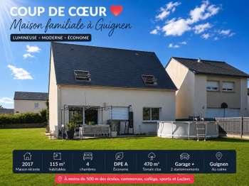 Vente Maison 4 chambresGuignen
