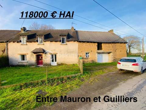 Vente maison 4 pièces Guilliers 56