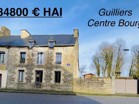 Vente maison 10 pièces Guilliers 56