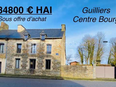 Vente maison 10 pièces Guilliers 56