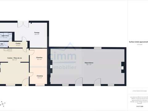 Vente maison 4 pièces