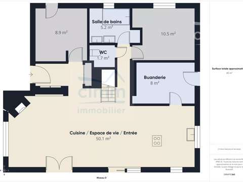 Vente maison 6 pièces