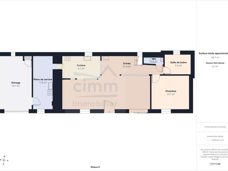 Vente maison 6 pièces